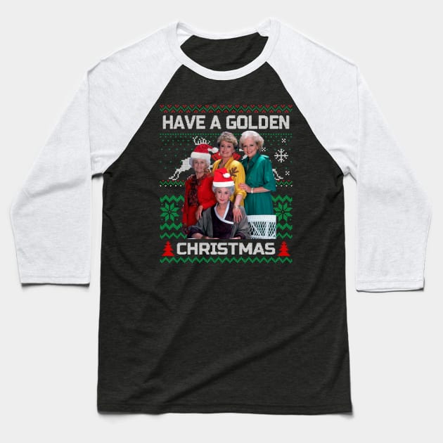 Golden girls christmas Baseball T-Shirt by OniSide